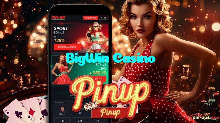 BigWin Casino casino presented on mobile device in Pakistan with slots and live games